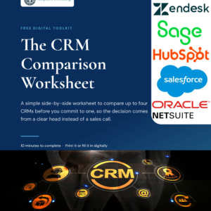 The CRM Comparison Worksheet