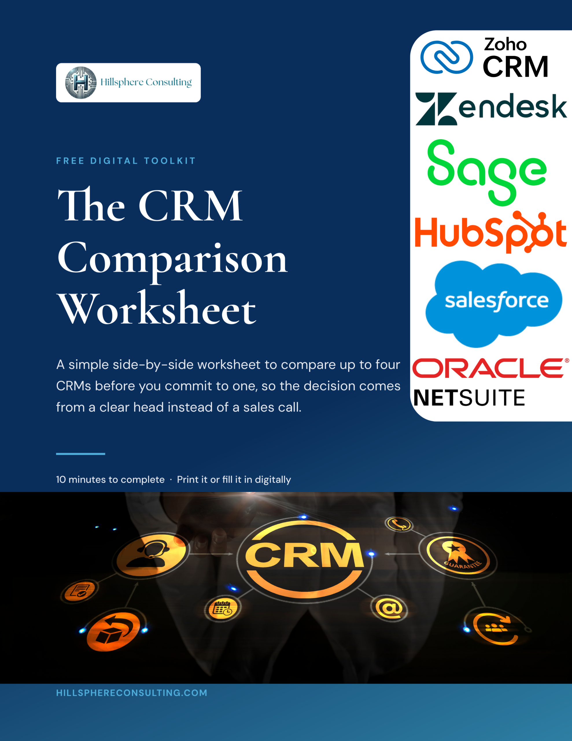 The CRM Comparison Worksheet